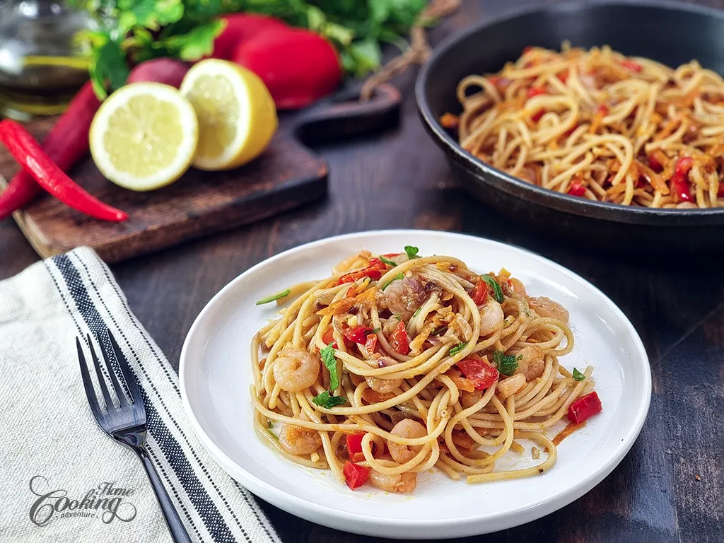 Shrimp Spaghetti