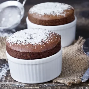 Chocolate Souffle - Flourless Dessert