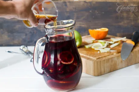 Red Wine Sangria step4