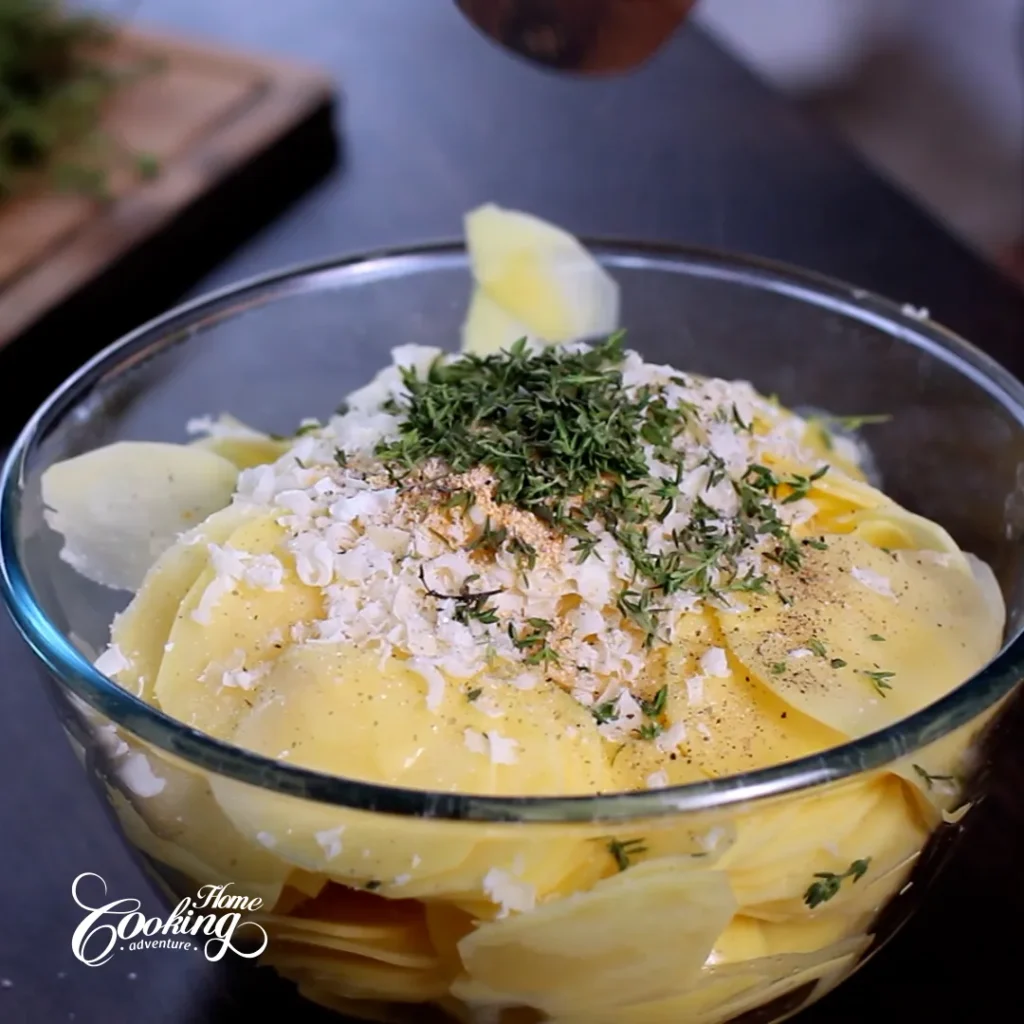 Parmesan Potato Stacks - step4