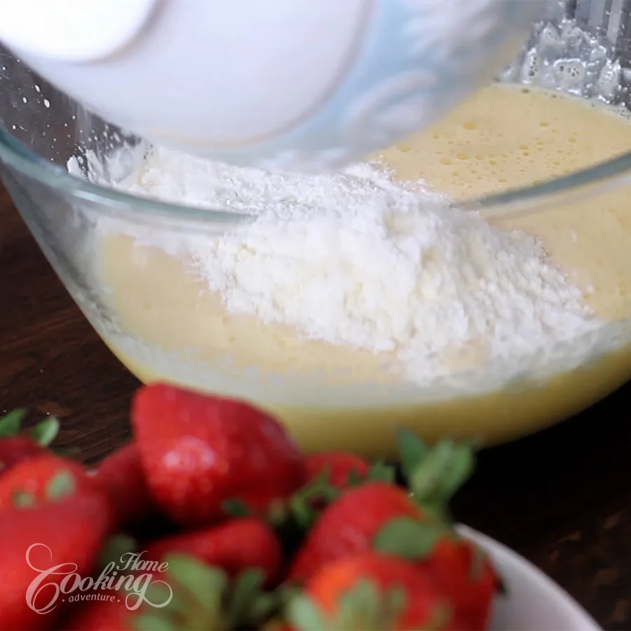 Strawberry Swiss Roll - step13