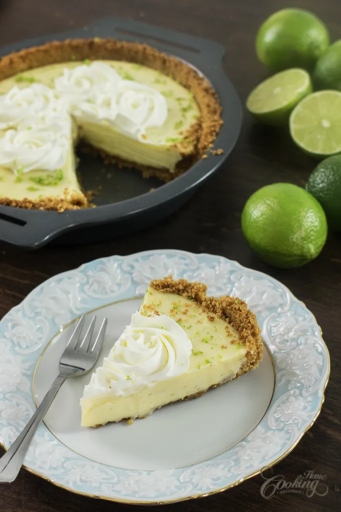 key lime pie slice