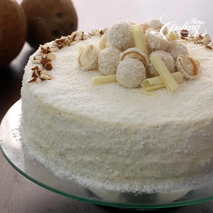 Raffaello cake - step32