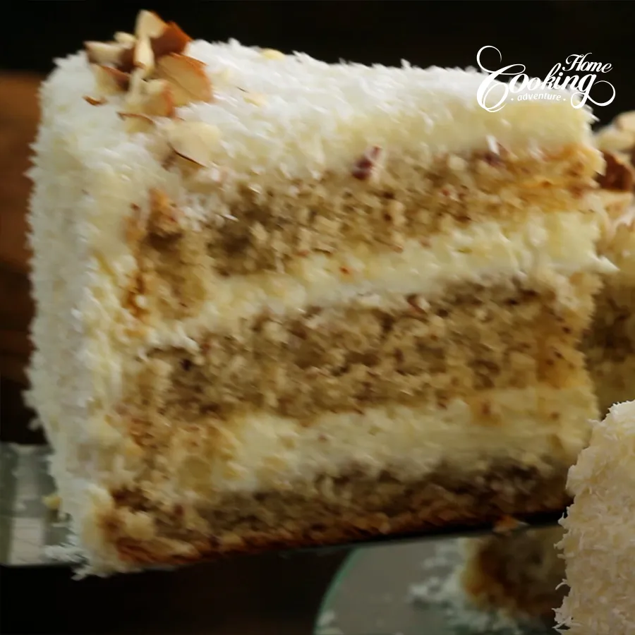 Raffaello cake - step33