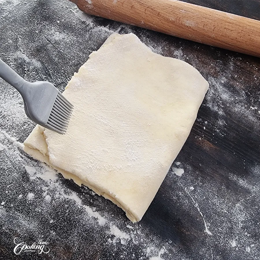 rough puff pastry - step13