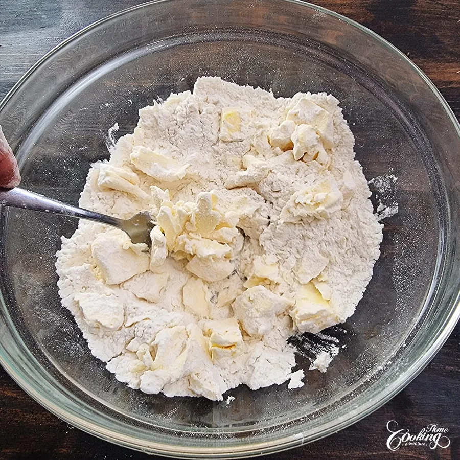 rough puff pastry - step4