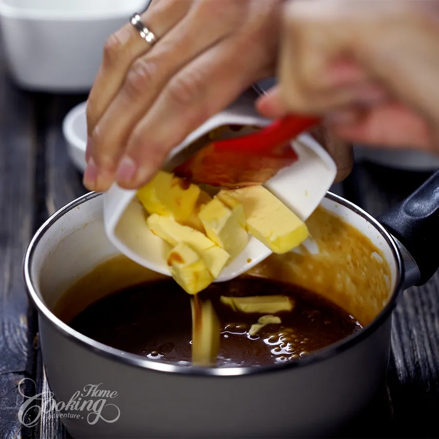 Caramel Apple Crisp Cheesecake - step9