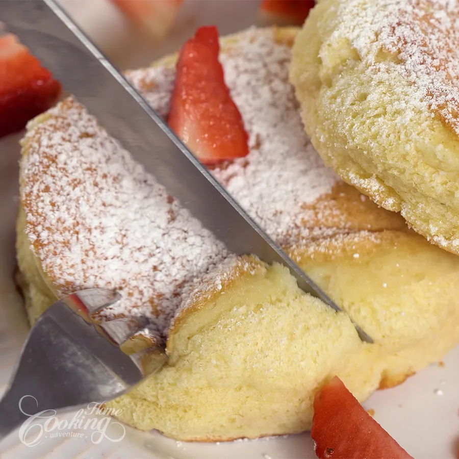Japanese Souffle Pancakes - Fluffy Pancakes - step24