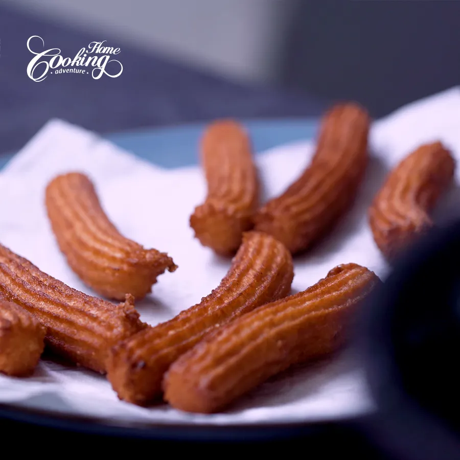 Homemade Eggless Churros-step10