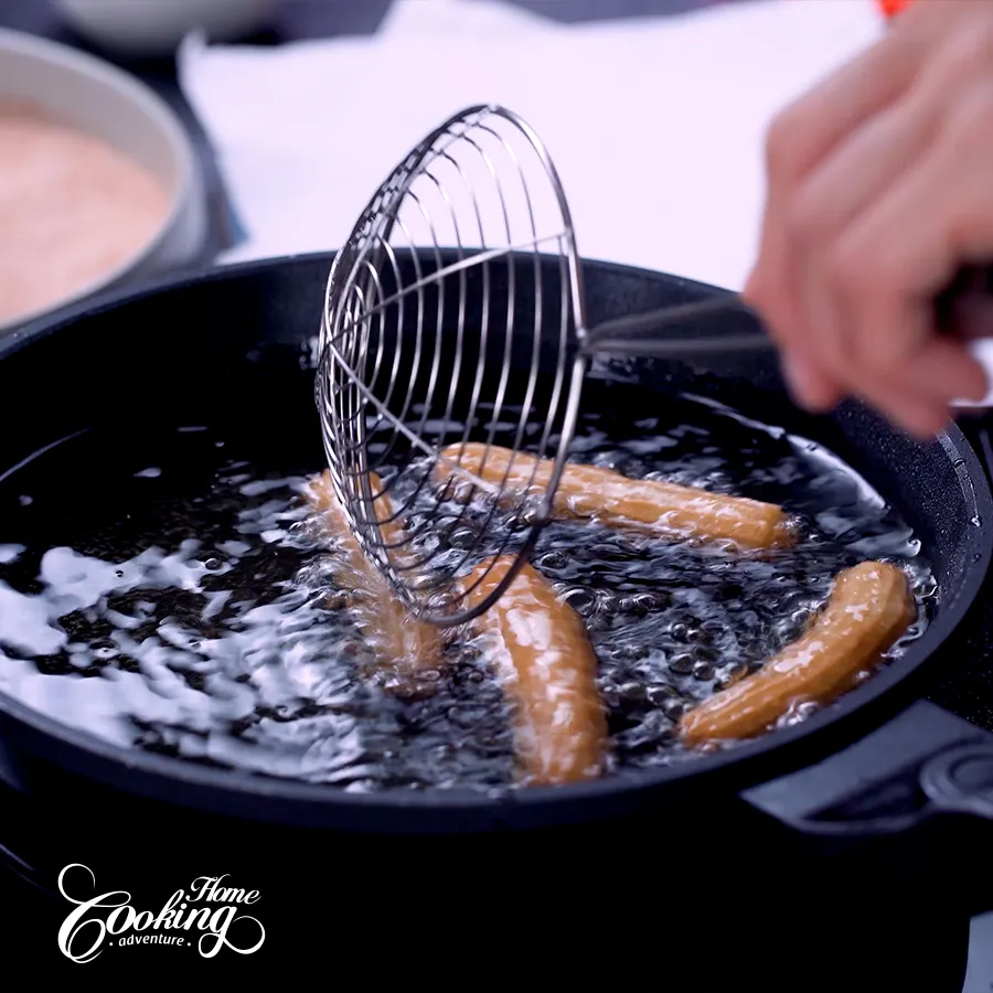 Homemade Eggless Churros-step7