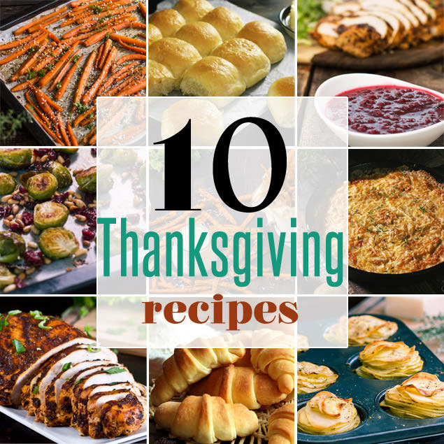 10 Thanksgiving Recipes