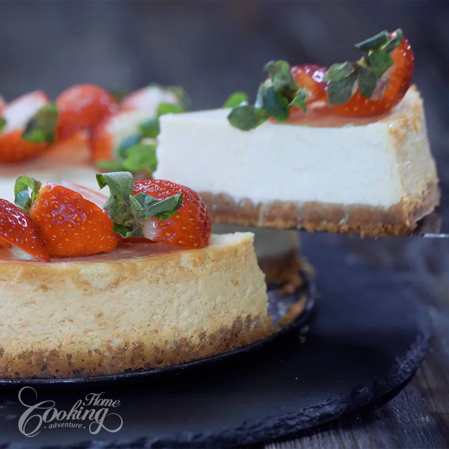 Low-Fat Refined Sugar-Free Cheesecake - step31