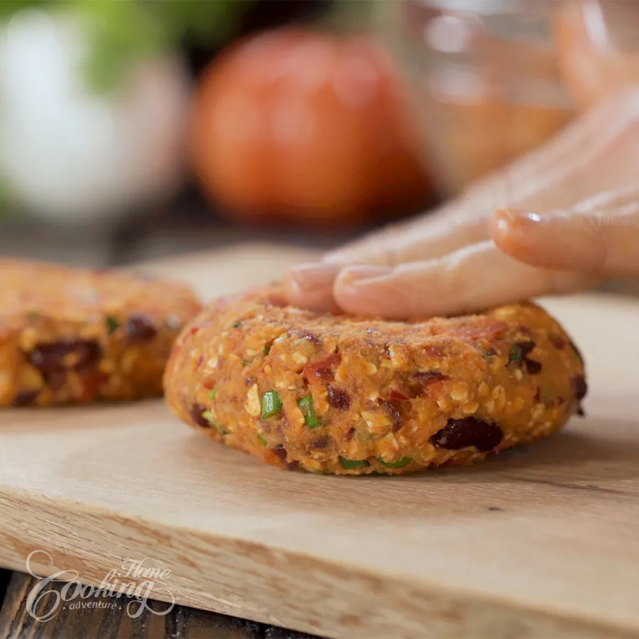 Veggie Burgers – Sweet Potato Burger Patties - step27