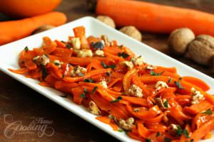 Glazed Carrots serving