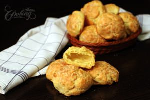 cheese puffs gougeres section