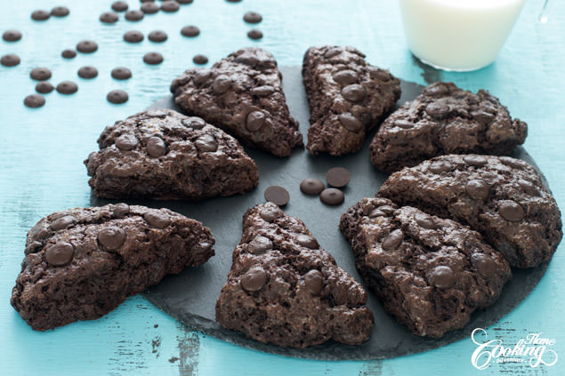 Double Chocolate Scones