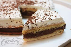 Coffee Cake with Meringue Topping