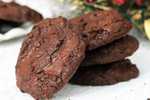 double chocolate cookies