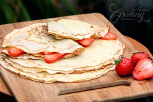 homemade crepes