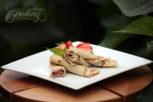 homemade crepes section