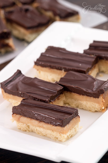 Homemade Twix Bars