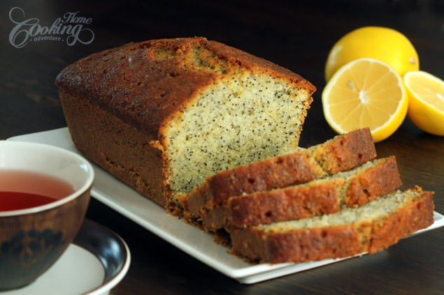 Lemon Poppy Seed Pound Cake