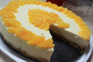 orange cheesecake section