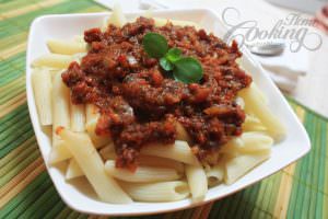 mushroom bolognese