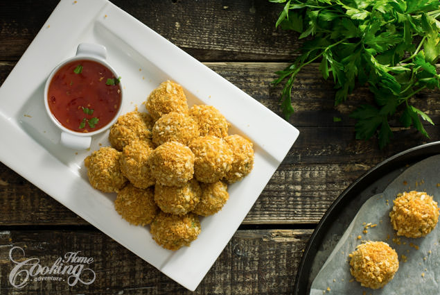 Baked Potato Cheese Balls