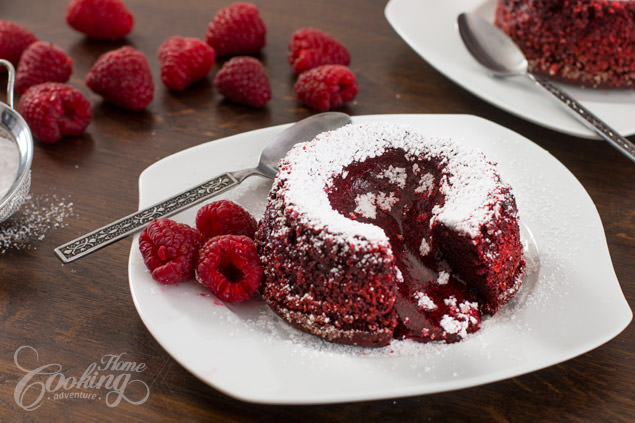 Red Velvet Lava Cake