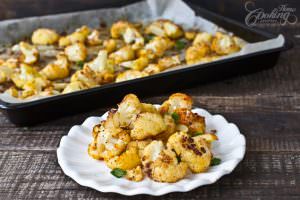 Roasted Cauliflower - Easter Savory Dishes