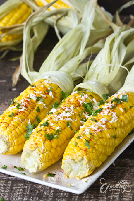 Corn closeup