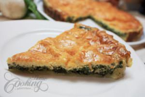 mushroom quiche