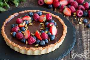 Chocolate Tart - Tarte au Chocolat