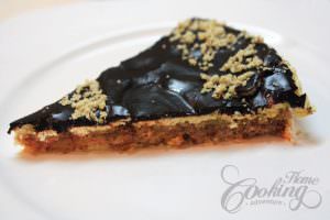 one serving of Walnut and Lemon Cake