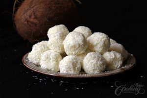White Chocolate Coconut Truffles