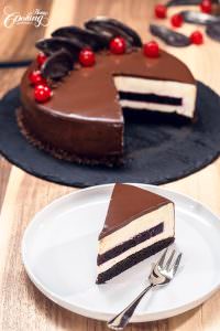 Black Forest Mousse Cake slice
