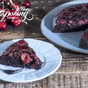 Stove Top Cherry Upside Down Cake