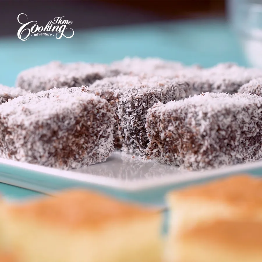 Easy Australian Lamingtons - step24