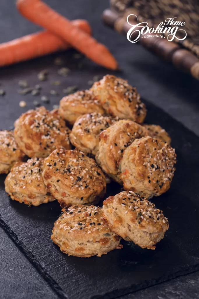whole wheat carrot biscuits