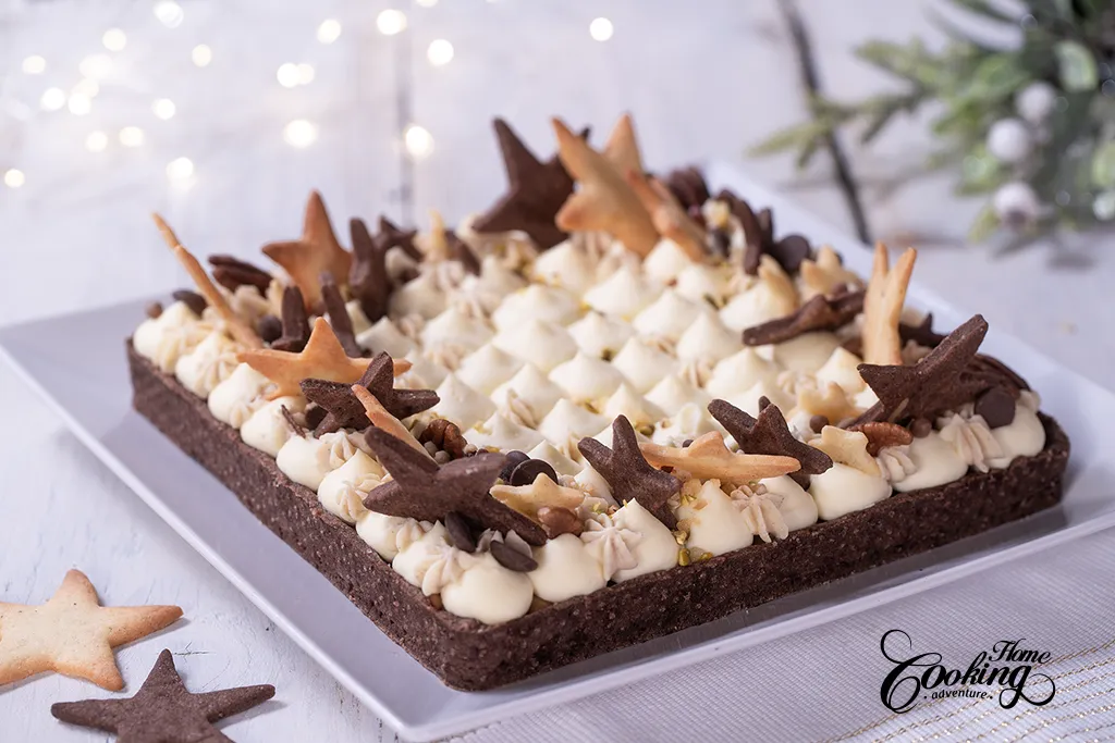 apple pear christmas cake