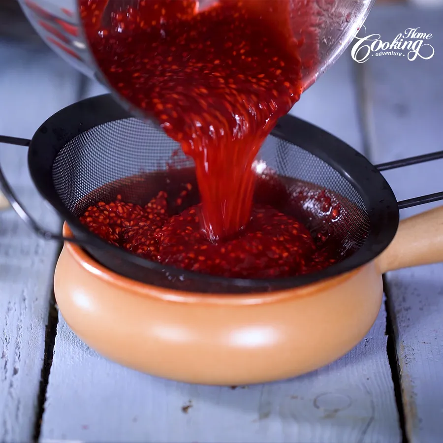 Chocolate Raspberry Mousse Domes - step10