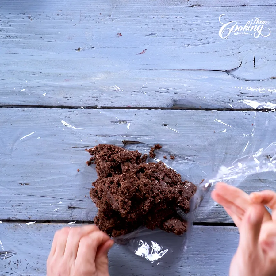 Chocolate Raspberry Mousse Domes - step7