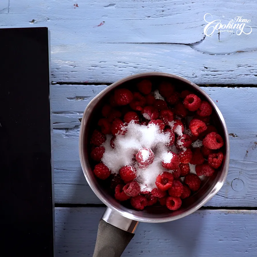 Chocolate Raspberry Mousse Domes - step8