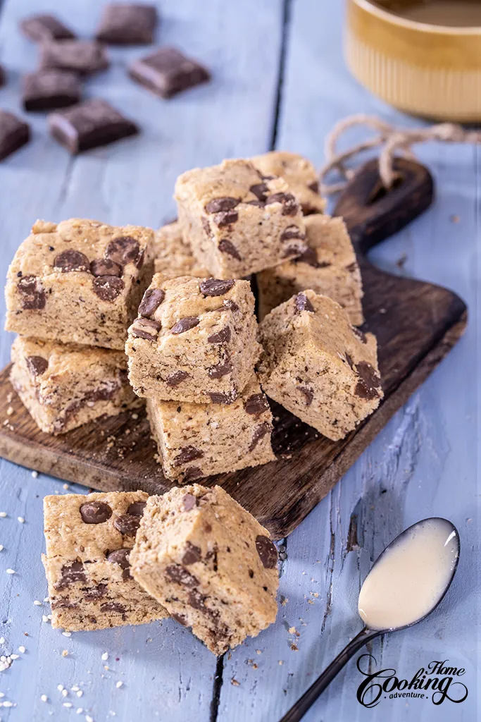 Healthy Tahini Chocolate Bars