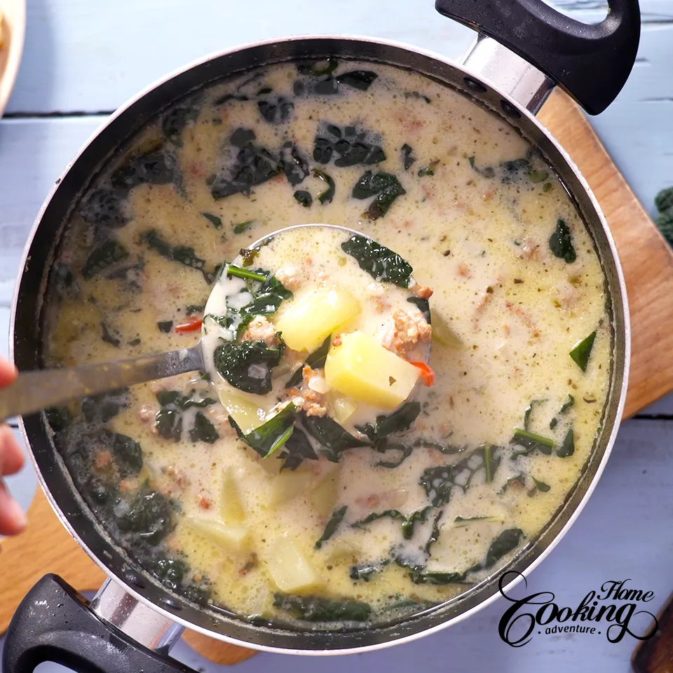 Zuppa Toscana - final step