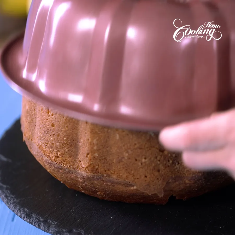 Lemon Bundt Cake with Lemon Glaze-step17
