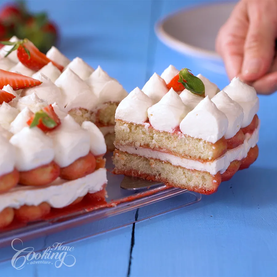 Strawberry Tiramisu - step30