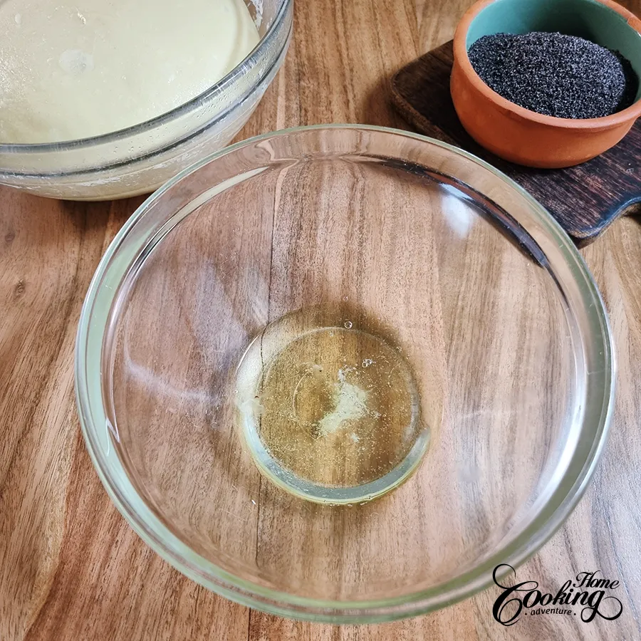 Egg whites with salt for meringue