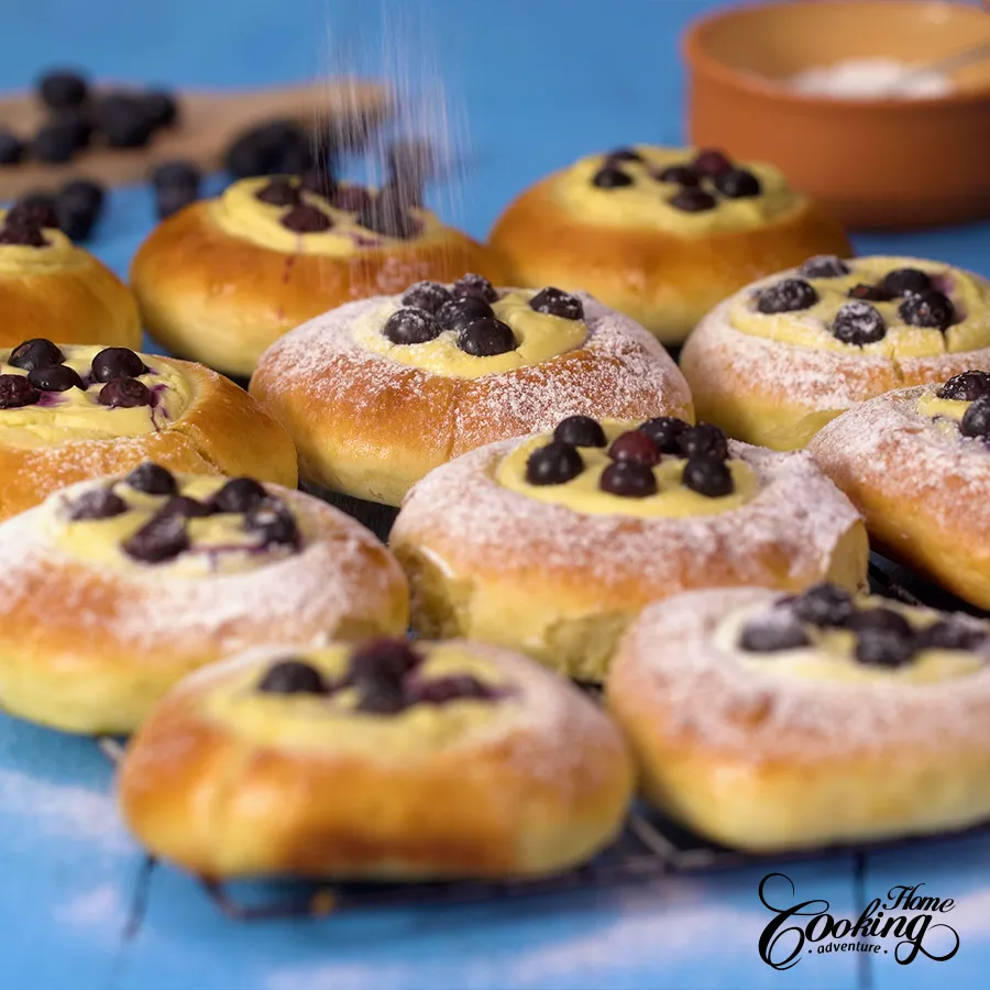 dust with powdered sugar